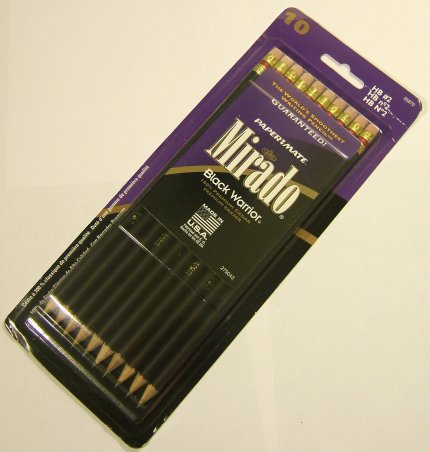 Mirado Black Warrior Pencils, Black, HB #2, 12 Count